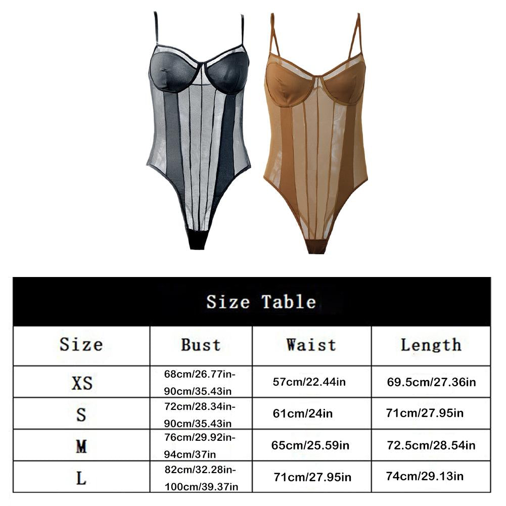 Sculpt Deep V-Neck Corset Shaping Bodysuit